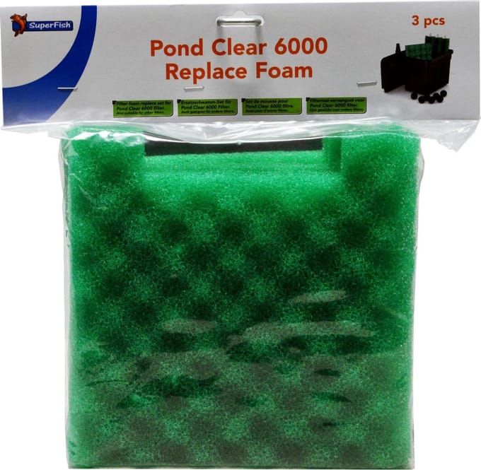SuperFish - Superfish pondclear 6000 schuim 3 st