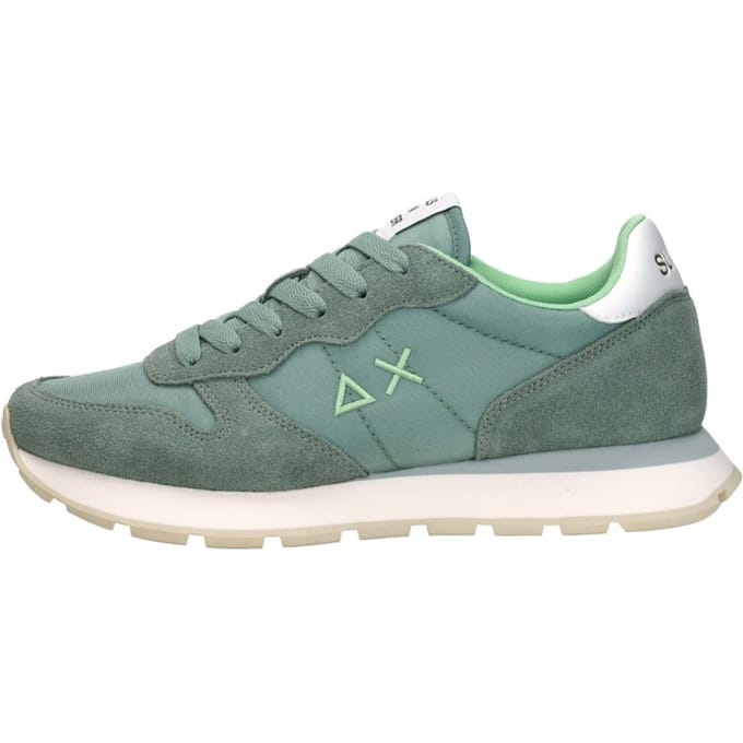 Sun 68 Ally Solid Nylon Sneakers - Dames - Groen - Maat:41
