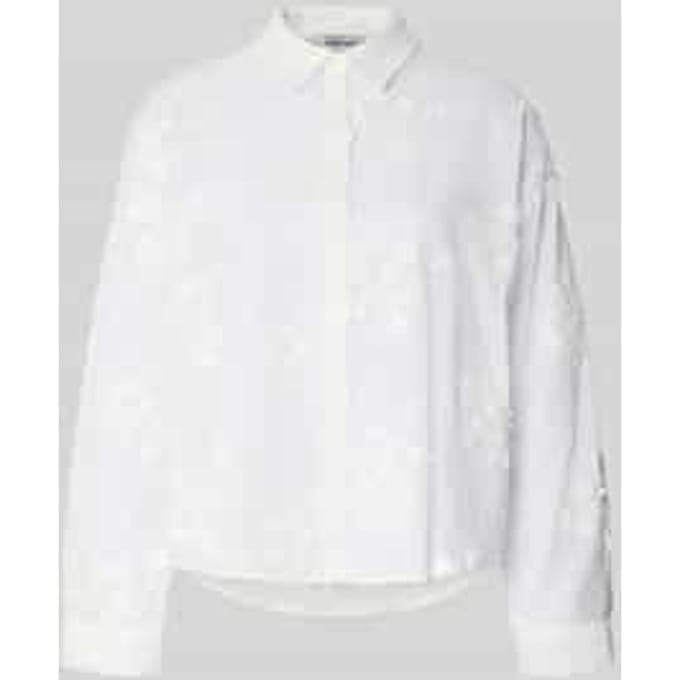 Overhemdblouse met knoopsluiting