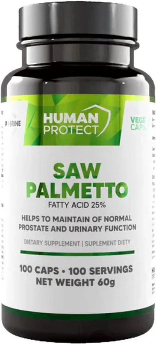 Human Protect - Saw Palmetto - 100 caps - 100 doseringen