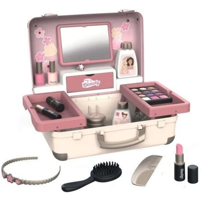 Smoby - Role playing game - make-upkoffer - fantasieaccessoires - extra opbergruimte