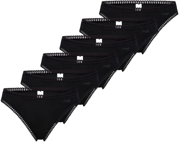 sloggi Dames string 6 pack GO Crush