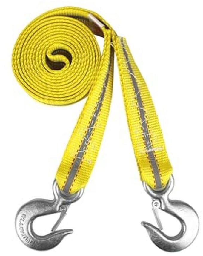 Professioneel sleeptouw tot 6000 kg – Geel, 4 meter