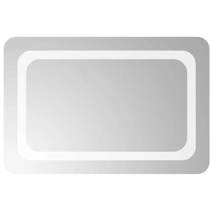 vidaXL - Badkamerspiegel - LED - 60x40 - cm