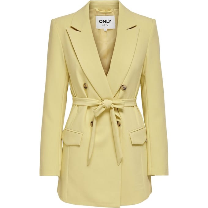 ONLY - Maat 38 -ONLGIANNA LIFE L/S BELT BLAZER CC TLR Dames Blazer