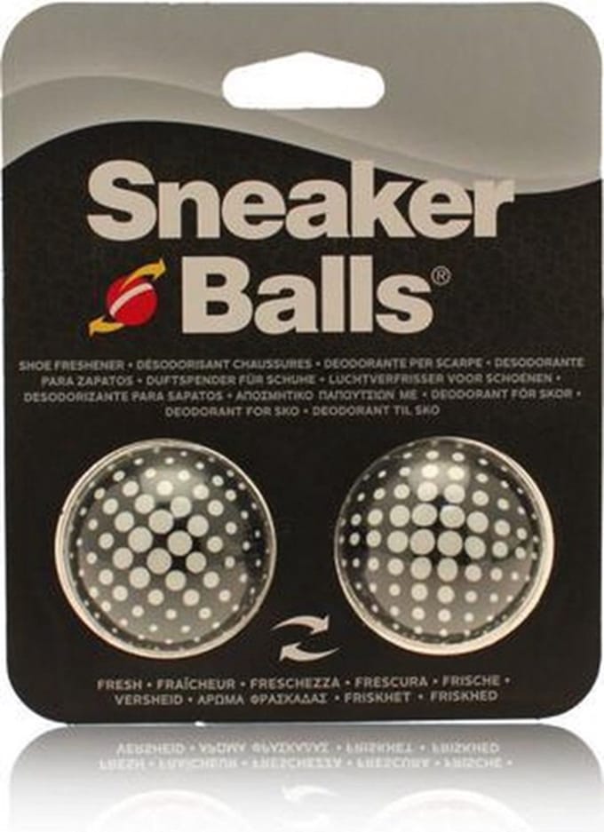 Sneakerballs - 2 stuks - zwart/wit