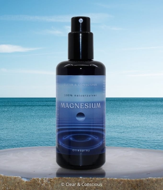 Magnesium Oliespray 200 ml - 100% Natuurzuiver - Clear & Conscious