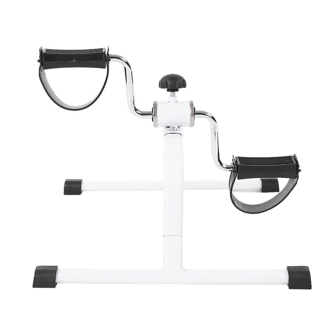 Multifunctionele Mini Hometrainer Voetpedaal Trainer Exerciser voor Thuis Kantoor zwart