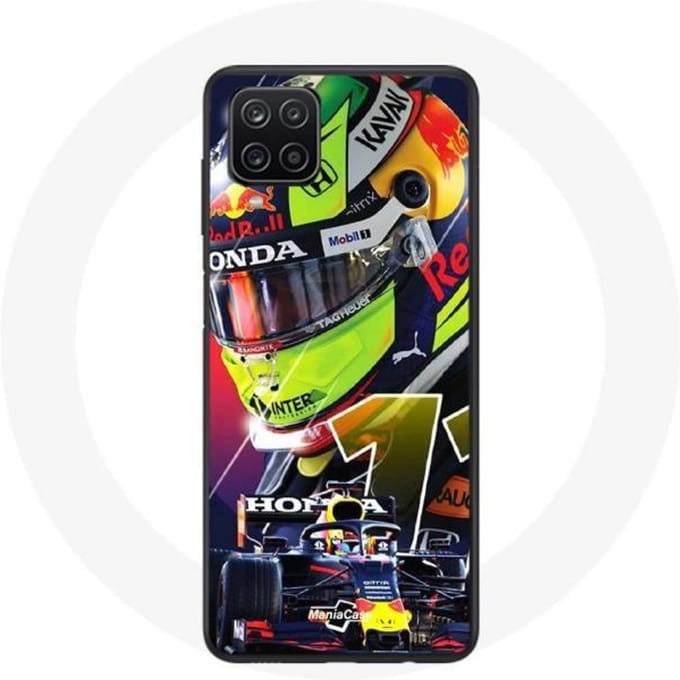Coque Samsung Galaxy A12 Formule 1 Sergio Pérez Pilote automobile F1