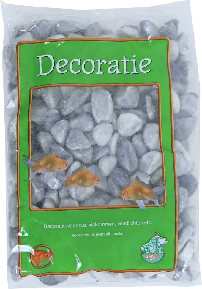 De Boon Grind Glanskiezel Bardiglio 1KG
