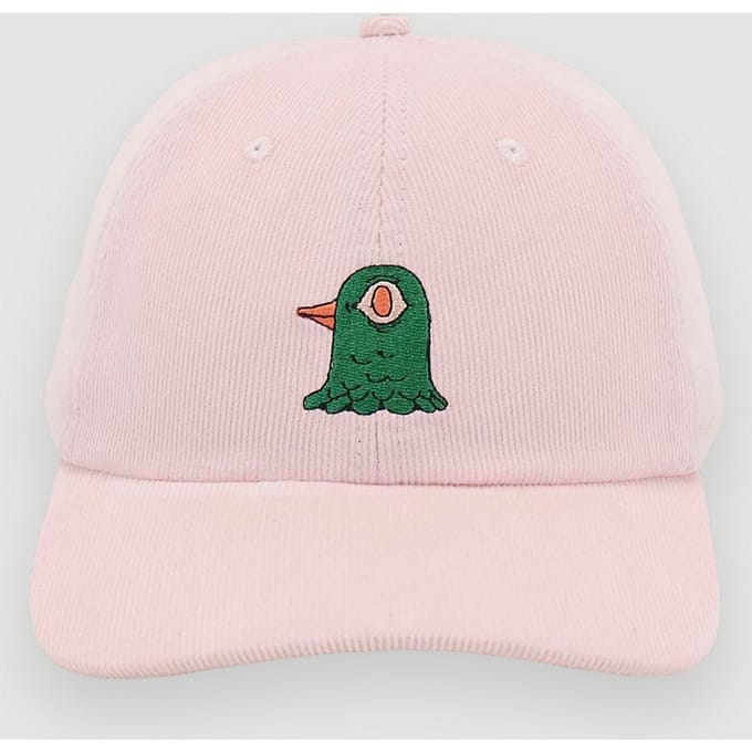The Dudes Bird Head Dad Cord Cap roze