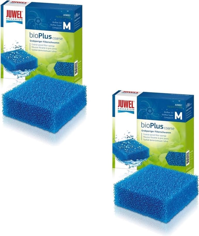Juwel – Filterspons – Coarse (Grof) – Compact (M) – 2 stuks