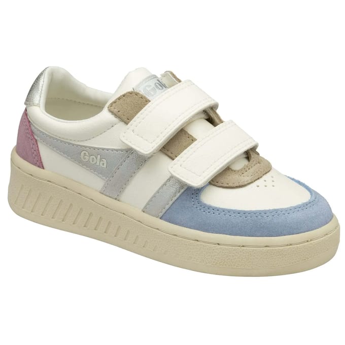 Kinderschoenen met klittenband Gola Grandslam Quadrant
