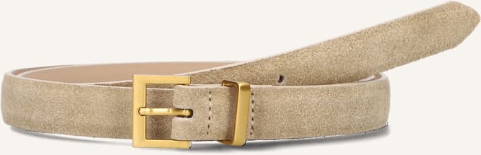 Notre-V Tulia Suede Riemen - Zand - Maat 85
