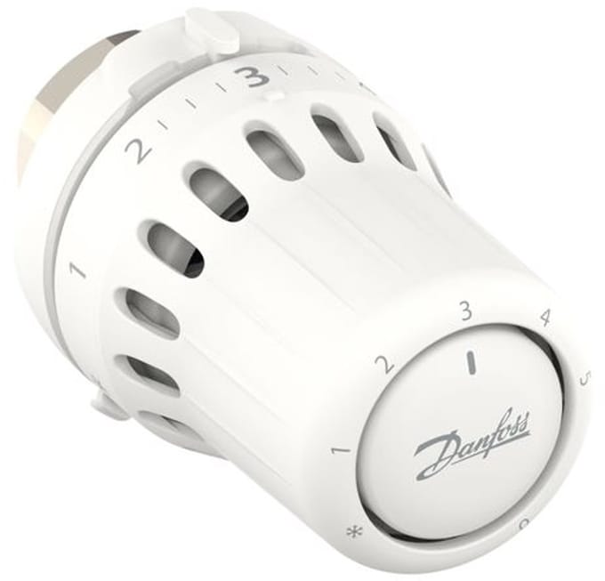 Danfoss Thermostaatkop React M30x1,5 vloeistofgevuld, EF, nulafsluiting, 015G3038