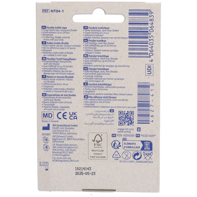 Nexcare 3m Textile Flexi.tape 4,2mx12,5mm Nt04-1
