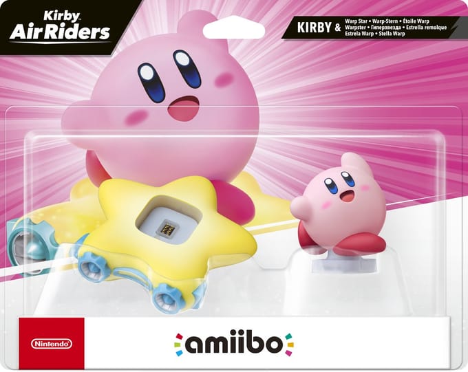 Nintendo Switch 2 Amiibo Kirby Air Riders - Kirby and Warp Star Games