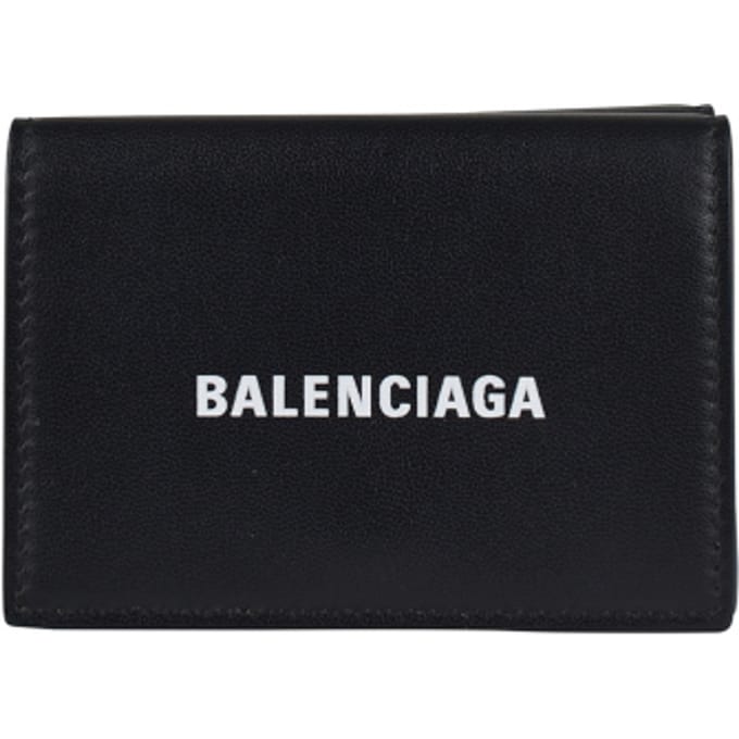 Balenciaga Portemonnee Cash Mini Zwart