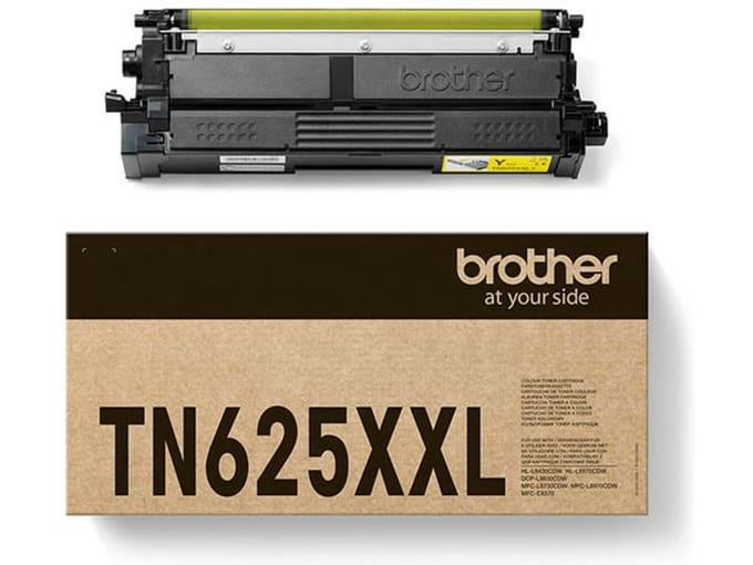 Brother TN625XXLY - high capacity - yellow - original - toner cartridge