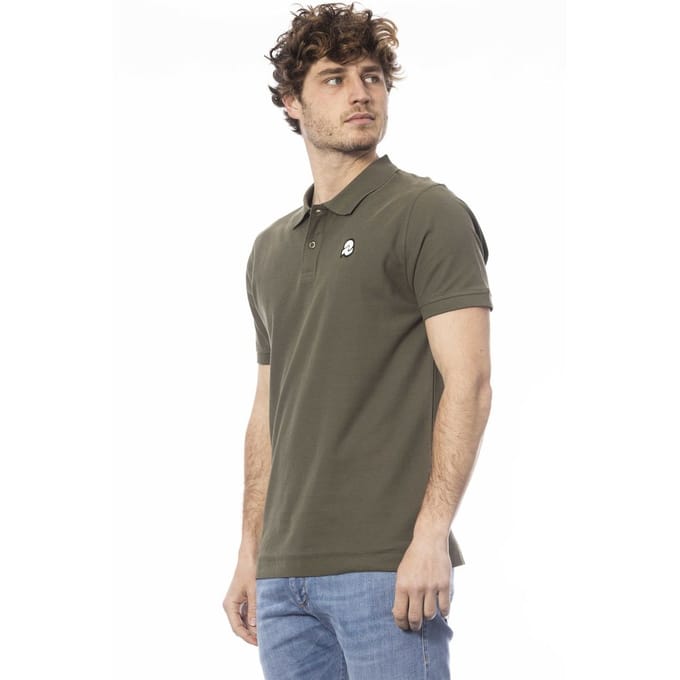 Invicta Groene Katoenen Heren Poloshirt