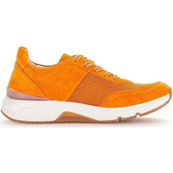 Gabor rollingsoft sensitive 46.897.31 - dames rollende wandelsneaker - Oranje - maat 36 (EU) 3.5 (UK)