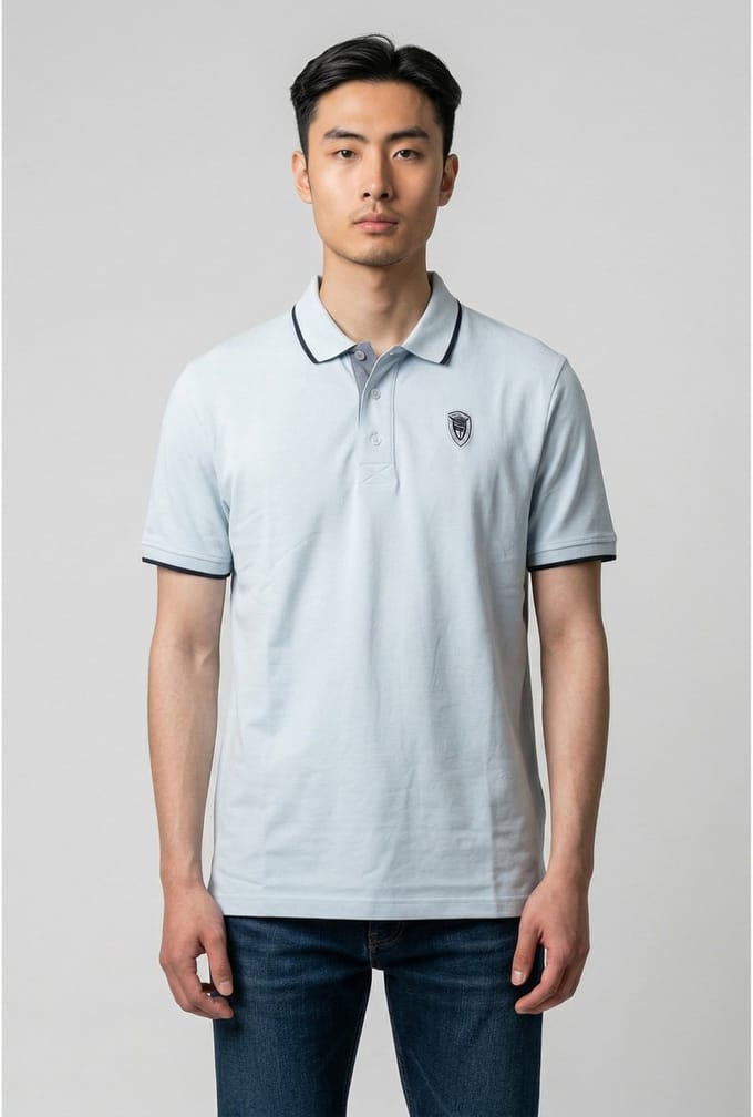 Blauer Damon blauw poloshirt