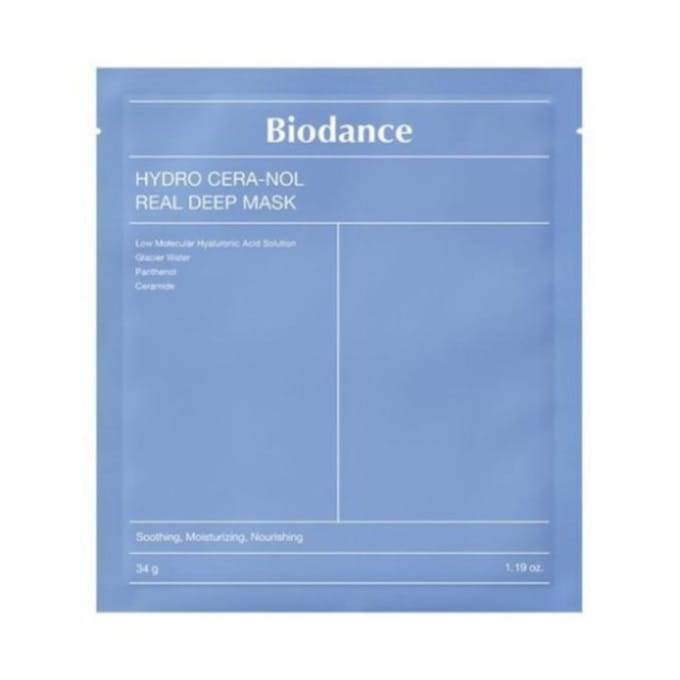BIODANCE Masque en tissu Hydro Cera-Nol Real Deep 7 Pièces gray