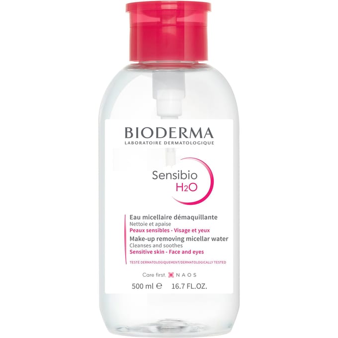 Bioderma Sensibio H2O Micellaire Oplossing met Doseerpomp 500 Gezichtswater