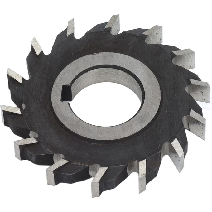 Frees Hoge Snelheidsstaal Recht 14 Tanden Vlakfrees Schijf Boorgereedschap 63mm Diameter