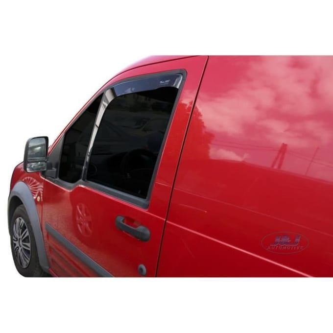 Déflecteurs d'air - J&J AUTOMOTIVE - Heko - Fumé - Installation facile - Pour Ford Transit Connect 2004-2013