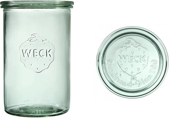 Weck Stort glas (1050ml) 1L 6 stuks