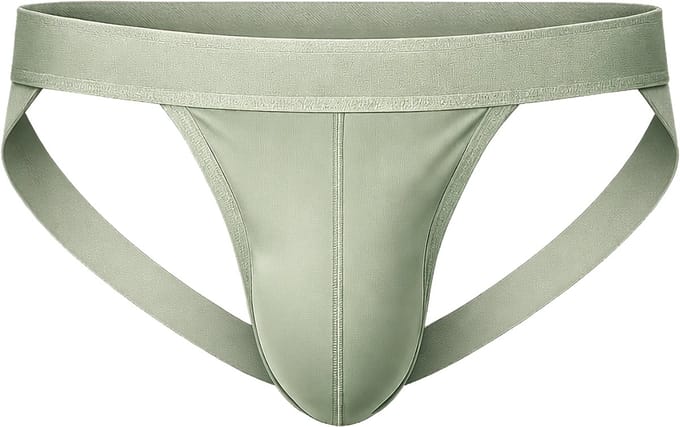 CODE 22 Core Jockstrap Khaki - MAAT M - Heren Ondergoed - Jockstrap voor Man - Mannen Jock