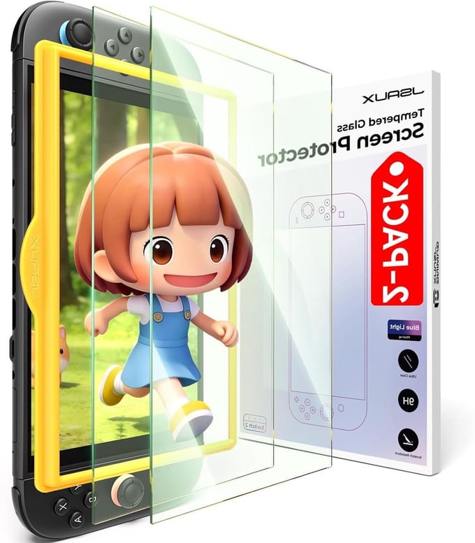 Screen Protector voor Nintendo Switch - Bescherming, Krasbestendig, Eenvoudige Installatie