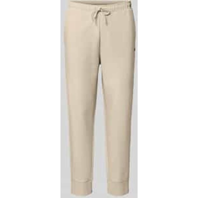 Regular fit sweatpants van katoenmix