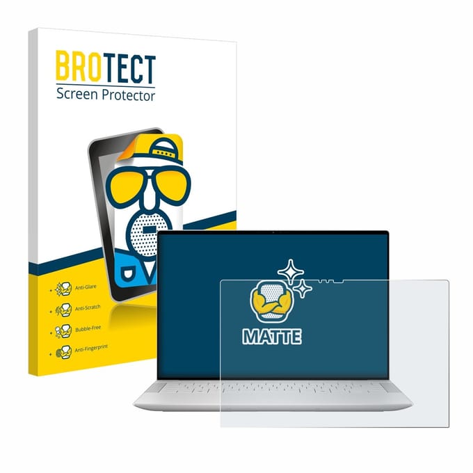 BROTECT - Screenprotector voor Dell XPS 14 9440 Touch - Folie Beschermfolie matte