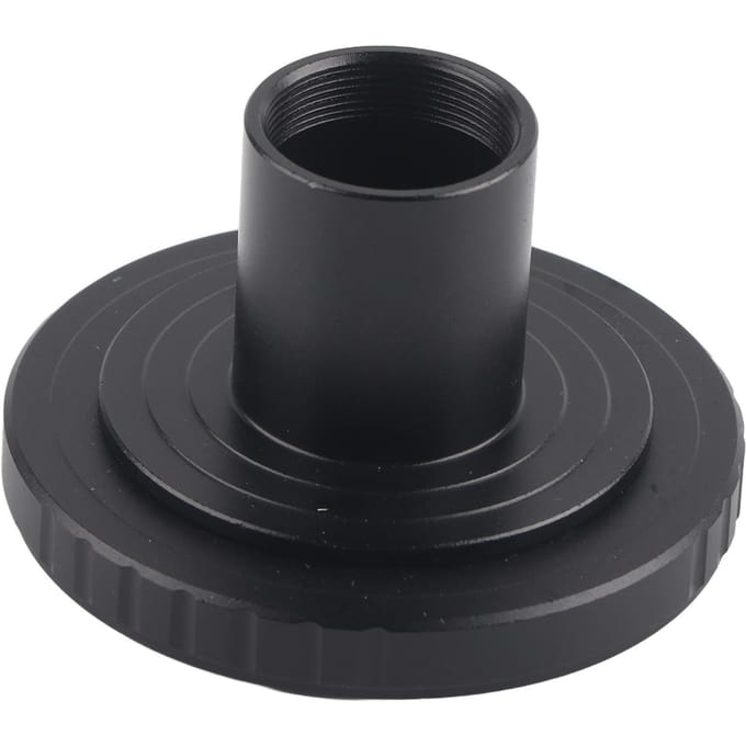 Metalen Adapterring 23,2 mm T-vat Microscoopoculair voor Nikon AI-vat SLR Camera black