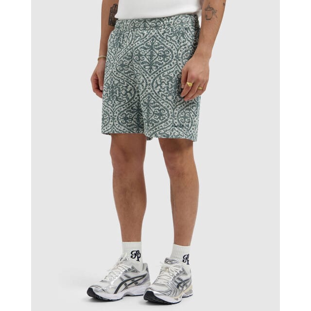 Pure Path Jacquard Pattern Shorts