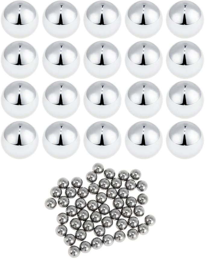 Dailygoods - 8.0mm Kogellagers Staal G100 Precisie Bal 50 Stuks