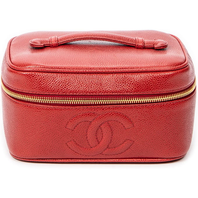 CC Short Vanity Case  Handtas