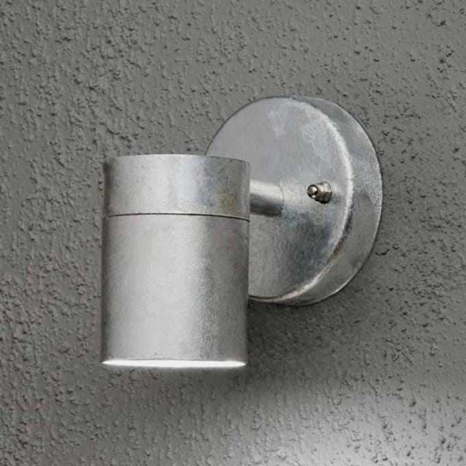Konstsmide Modena - Wandspot neerw 9cm - 230V - GU10 - zink