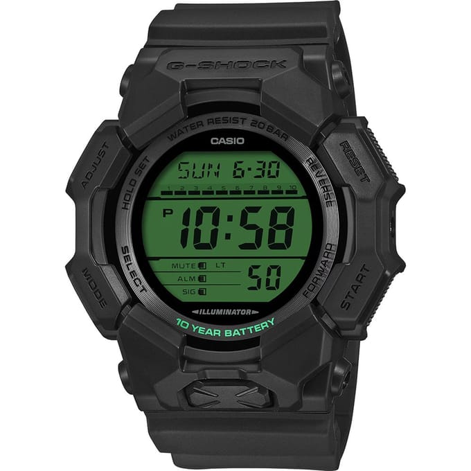 G-Shock Classic Style GD-010BEG-1ER GD-010 Electro Green Horloge