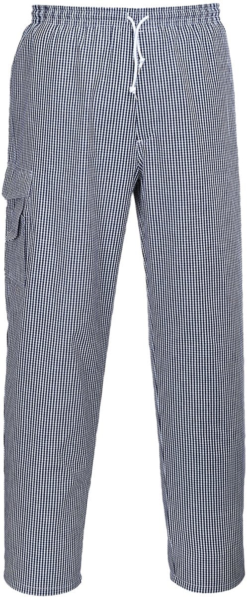 Portwest Chester koksbroek C078 - Blauwe Check - L