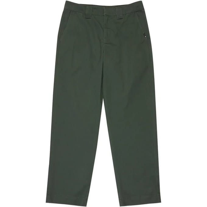 Element Work Relaxed Fit Chino Broek Groen 34 Man