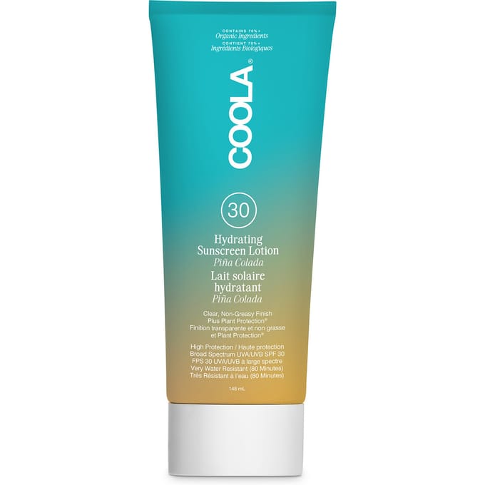 Coola Hydrating Sunscreen Lotion Piña Colada Spf30