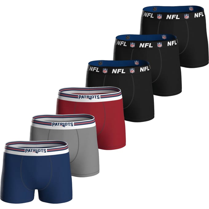 NFL Boxershorts NFL 6pk Boxers Set van 6