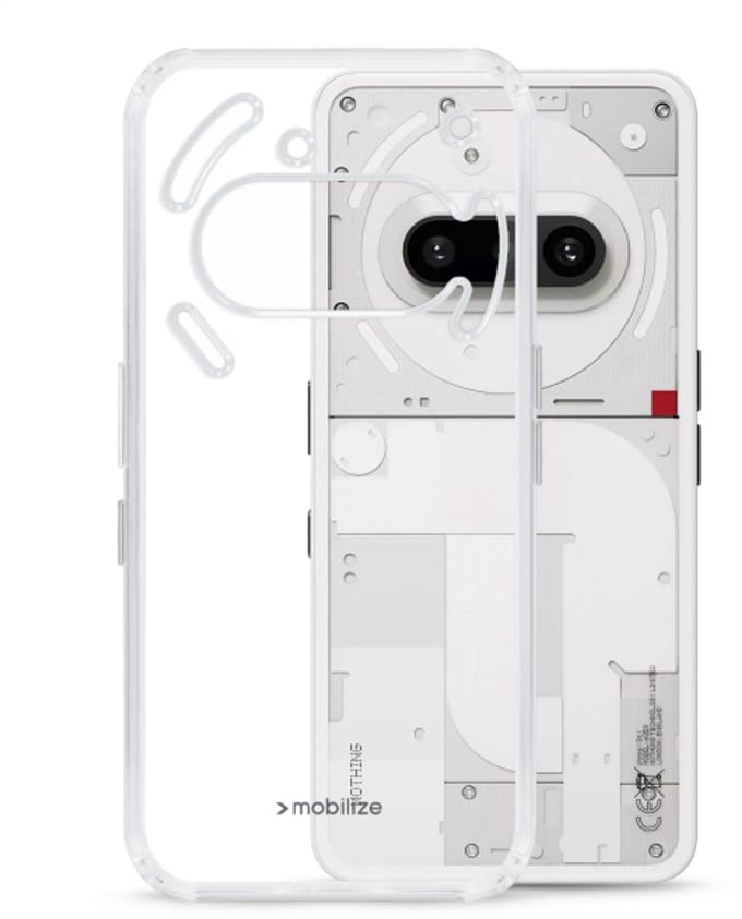 Mobilize Gelly Case - Geschikt voor Nothing Phone (3a) Lite - Clear