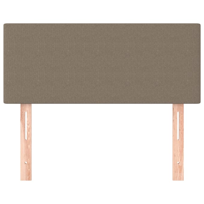 vidaXL - Hoofdbord - 80x5x78/88 - cm - stof - taupe