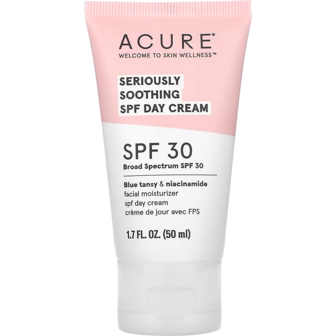 ACURE verzachtende dagcrème met SPF 30, 50 ml (50 ml) white