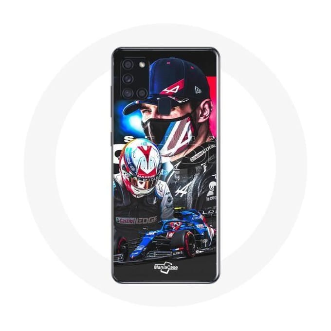 Samsung Galaxy A21S hoesje Formule 1 Esteban Ocon F1 coureur