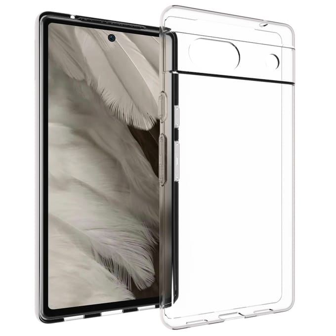 Accezz Hoesje - Geschikt voor Google Pixel 7a - Clear Backcover - Transparant